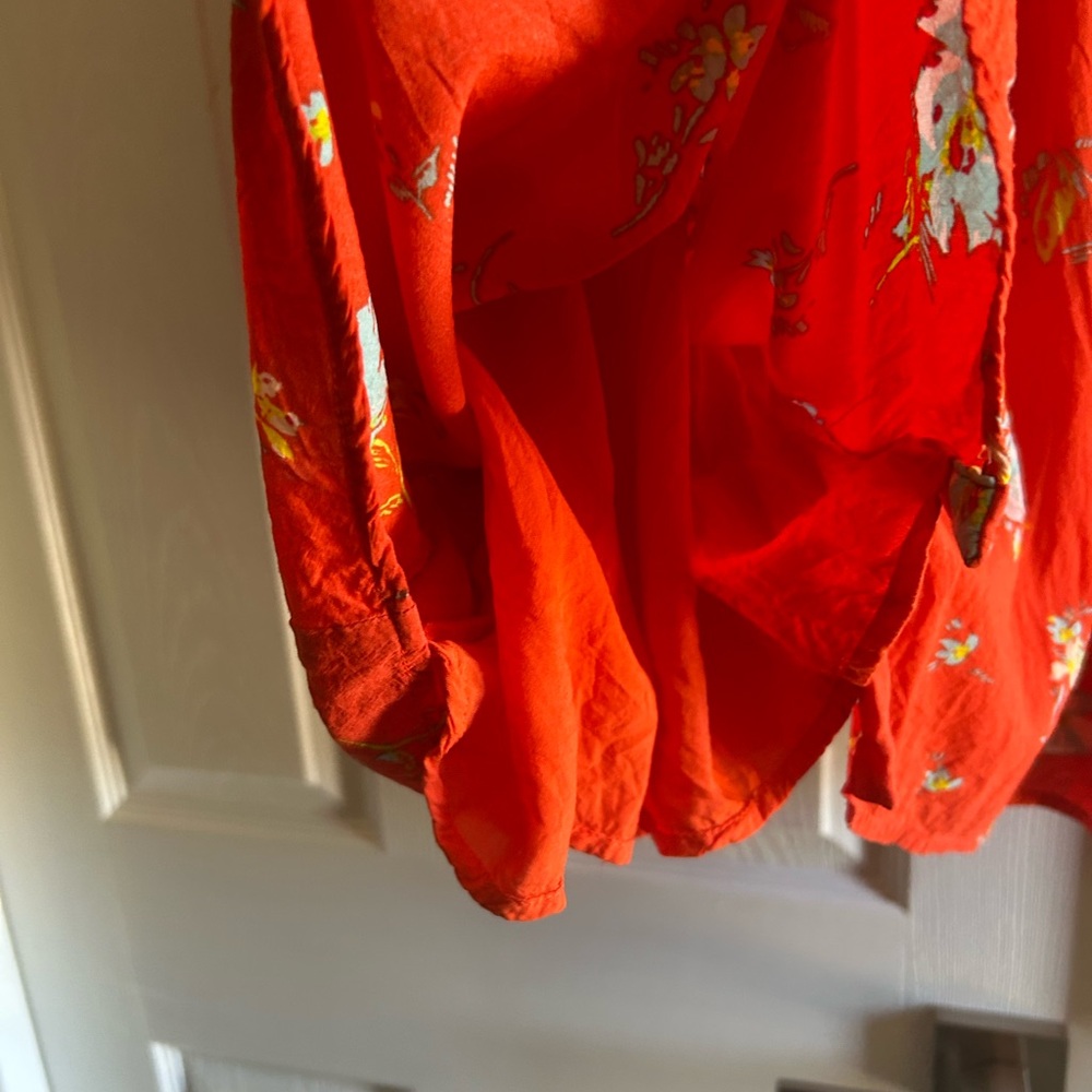 ❌❌SOLD❌❌Free People Greatest Day Smocked floral mini dress - Picture 4 of 9